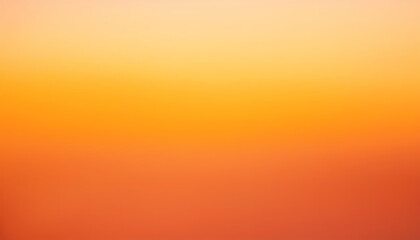 Abstract Orange and Yellow Gradient Background  Sunset Sky  Warm Color Palette  Soft Blurr