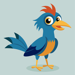 illustration of a cartoon bird