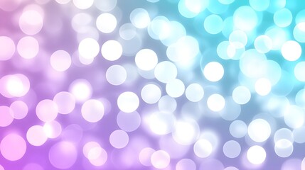 Obraz premium Abstract Pastel Bokeh Background With Soft Light Circles