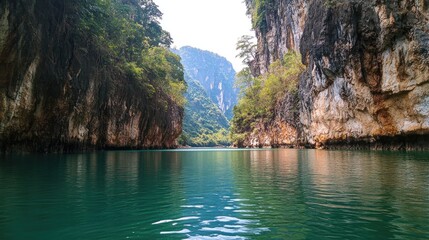 lake in the mountains