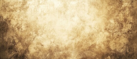 Fototapeta premium Ochre andg Greige grunge cement background with textures and weathering