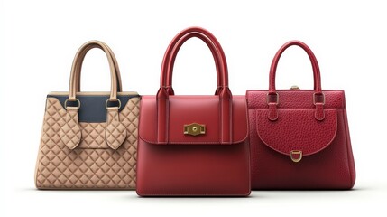 Elegant Collection of Stylish Handbags in Different Designs and Colors