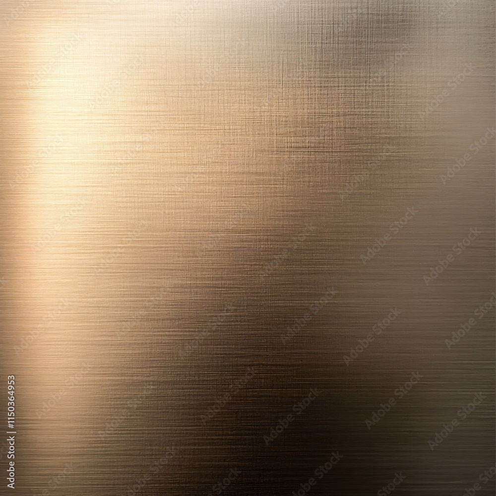Aufkleber Soft Golden Metallic Texture with Subtle Brush Stroke Patterns for Background Use