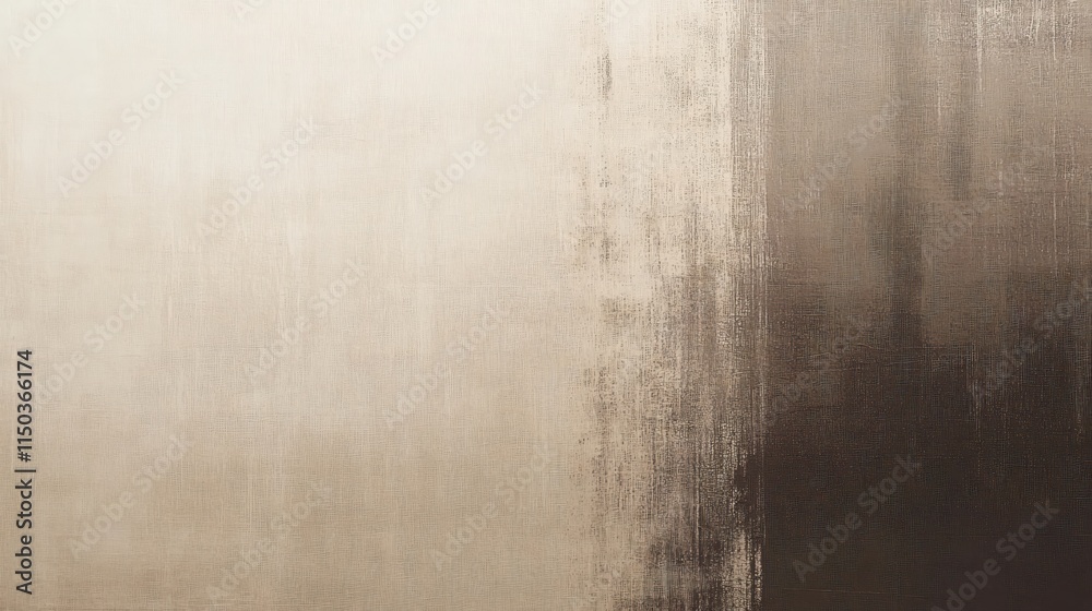 Aufkleber Abstract Textured Background with Soft Neutral Tones and Subtle Brush Strokes