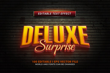 Deluxe Surprise Editable Text Effect