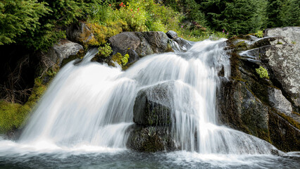 Fototapeta premium Glacier National Park Waterfalls