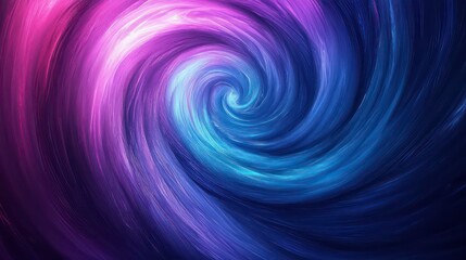 Abstract swirling vortex of vibrant pink, purple, and blue hues.
