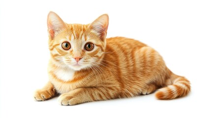 Obraz premium Adorable Ginger Kitten: A Stunning Portrait