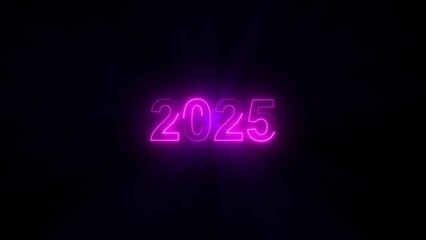 2024 to 2025 year changing concept illustration.