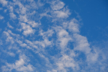 blue sky with clouds