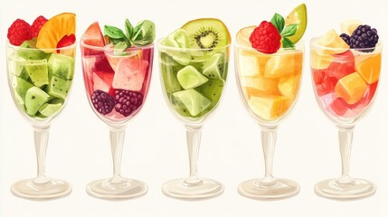 cocktail in glass