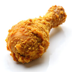 Crispy Fried Chicken Drumstick with Golden Texture – Delicious and Savory Snack