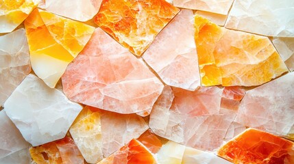Bright and Colorful Onyx Stone Pattern with Warm Tones and Textures