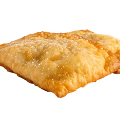 deep fried mexican sopapilla on transparent background
