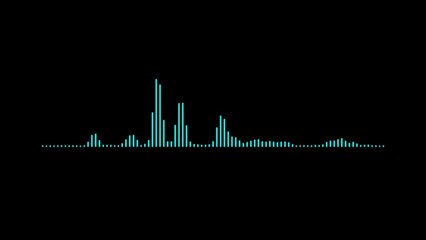 Sound wave rhythm background, technology concept, Sound waves Music equalizer on dark blue background illustrations..