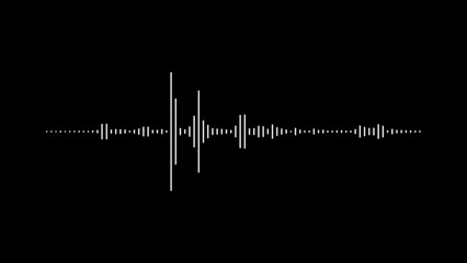 Sound wave rhythm background, technology concept, Sound waves Music equalizer on dark blue background illustrations..