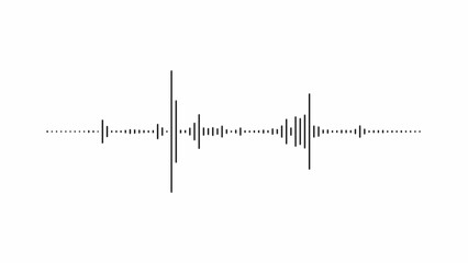 Sound wave rhythm background, technology concept, Sound waves Music equalizer on dark blue background illustrations..