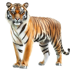 Fototapeta premium Watercolor Tiger Vector Illustration