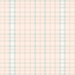 Pastel Plaid Pattern: Soft Peach and Aqua Checks 