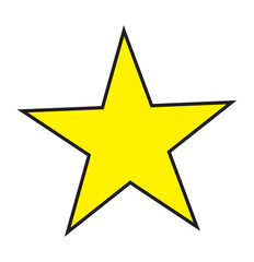 Obraz premium Icon set of stars with different variations. Colorful star icons.More size color star icon.