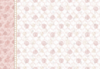 Seamless design. Colorful abstract flowers bouquet on a light color background.
