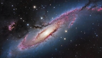 Obraz premium space galaxy in space