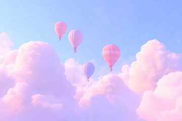 Fototapeta premium air balloon in sky