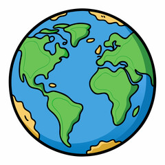 earth in space