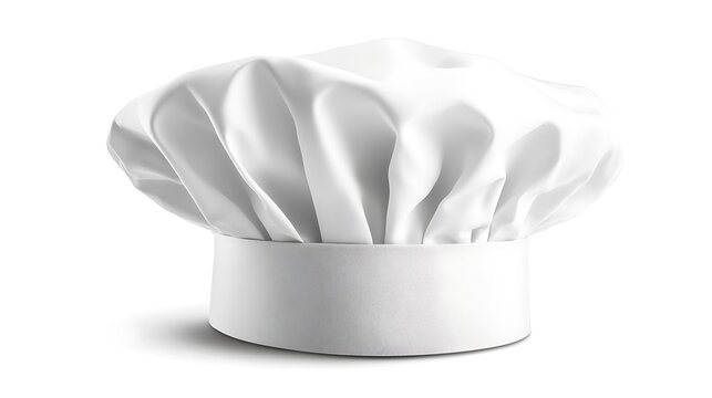 White shef hat isolate on white
