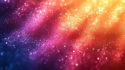 Obraz premium Rainbow holographic highlights of wallpaper, abstract with digital texture illustration and light, sun rays futuristic shiny and metallic design, pastel colors bokeh and creativity