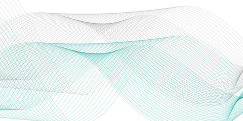 Abstract colorful glowing wave curved lines background. Abstract frequency sound wave lines and technology curve lines background. Design used for banner, template, science, business and many more