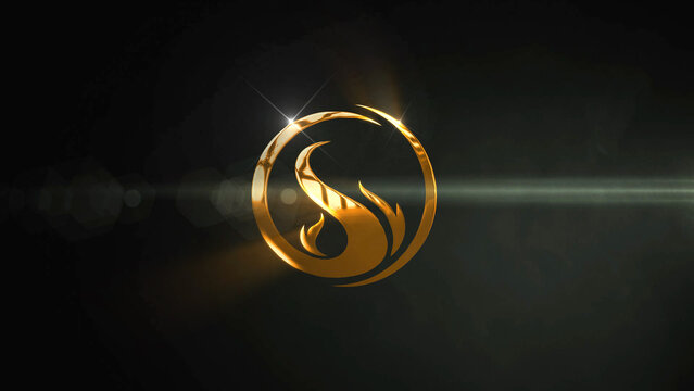 Golden Logo Reveal