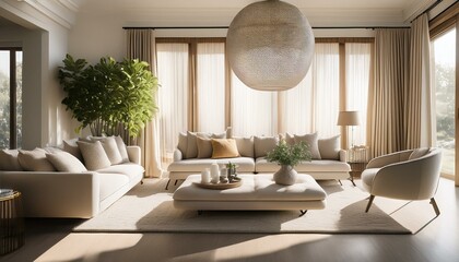 Generated image quiet luxury, interior of a luxurious neutral home decor, top view, luxe colours quality textures