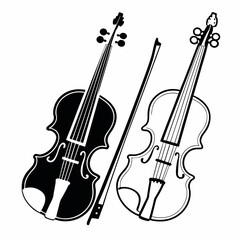illustration of a violin