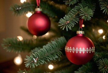 Elegantly crafted ornaments in elegant holiday decorations - Bright and cheerful style