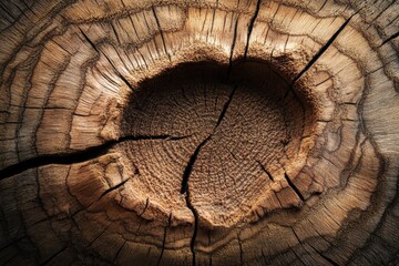 Close-Up of a Plain Oak Wood Texture with Visible Grain Patterns and Diffused Light Against a Clean Background for Natural Aesthetic and Design Purposes