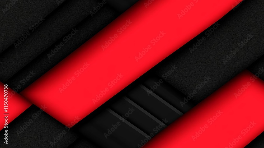 Wall mural minimal photostock of a abstract blurred red black color gradient vector background