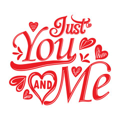 Valentine typography Design