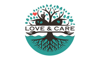 Abstract tree logo icon.Vector green tree man logo, human ecology tree logo Universal creative tree logotype. Vector tree of life symbol. human tree logo on white and dark background.