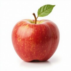 Professional Studio Shot of a Single Apple