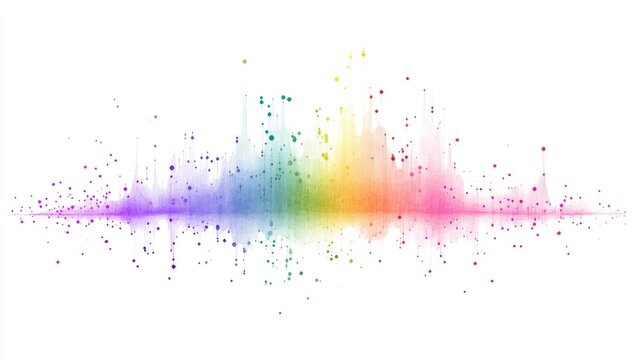 an abstract scatter plot clipart, statistical analysis element, artistic style, rainbow gradient, isolated on white background --ar 16:9 --v 6.1 Job ID: 87e6c407-14f2-48fe-bb8c-c399fa94c1c5