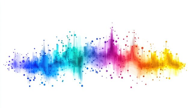 an abstract scatter plot clipart, statistical analysis element, artistic style, rainbow gradient, isolated on white background --ar 16:9 --v 6.1 Job ID: 87e6c407-14f2-48fe-bb8c-c399fa94c1c5