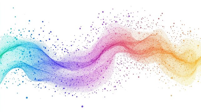an abstract scatter plot clipart, statistical analysis element, artistic style, rainbow gradient, isolated on white background --ar 16:9 --v 6.1 Job ID: 87e6c407-14f2-48fe-bb8c-c399fa94c1c5