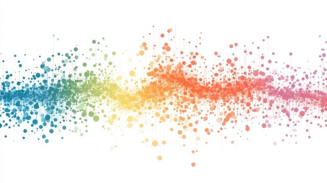 an abstract scatter plot clipart, statistical analysis element, artistic style, rainbow gradient, isolated on white background --ar 16:9 --v 6.1 Job ID: c14d24e4-0607-46df-bf58-446d939bc0ae