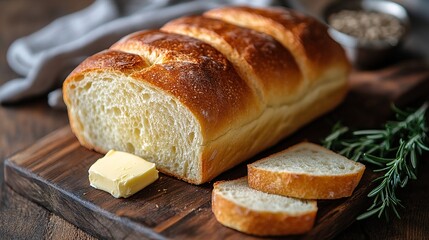 bread on a board