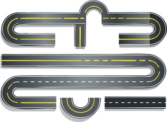 abstract metal alphabet