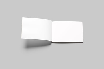 Blank a4 landscape white