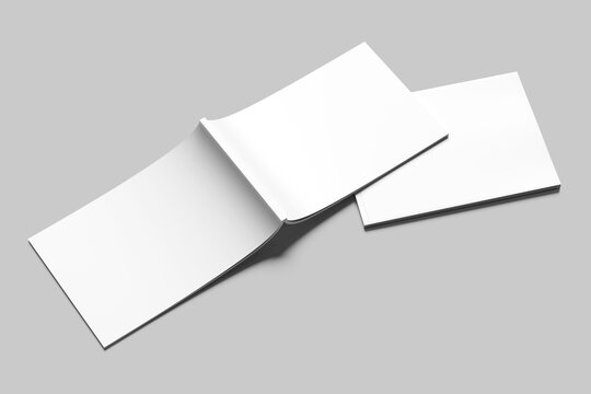 Blank a4 landscape white