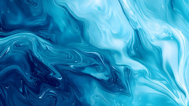 A smooth texture emulating tropical seas with gradients of crystal-clear aqua water flowing into deeper cobalt blue.
