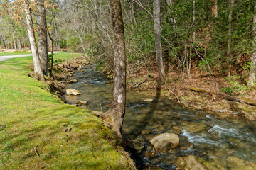 Trail along the creek